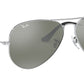 Aviator Mirror RB3025 W3275 Silver