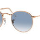 Round Metal RB3447 92023F Gold
