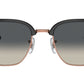 New Clubmaster RB4416 672071 Grey Gold