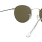 Round Flash Lenses RB3447 matte silver
