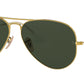 Aviation Collection RB3025 W3400 Gold Green