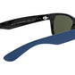 New Wayfarer Color Mix RB2132 rubber blue on black