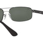 RB3445 gunmetal black