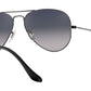 Aviator Gradient RB3025 004/78 Gunmetal Blue