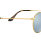 Round Flat Lenses RB3447N gold