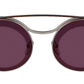 ME107S 044 matte silver and shiny brown
