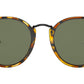 Round RB2447 1157 spotted black havana