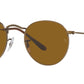 Round Metal RB3447 922833 antique gold