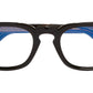 1406 Optical 01 Black Crystal Brown