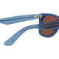 Wayfarer RB2140 6587C5 transparent blue