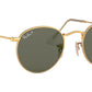 Round Metal RB3447 matte gold classic