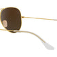 Aviator Flash Lenses RB3025 112/19 Matte Gold Green