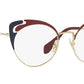 MU 50RV HB51O1 pale gold / garnet / blue