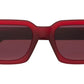 Caro Matte Red Fade
