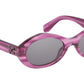 Edison Striped Purple