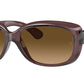 Jackie Ohh RB4101 6593M2 transparent dark brown