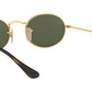 Oval Flat Lenses RB3547N 001 Gold Green
