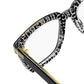 MJ 1100 TAY Black Pattern White