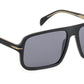 DB 7007/S Black Silver Mirror