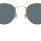 Round Metal RB3447 Legend gold blue