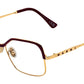 Unila Valley Optical Burgundy Gold
