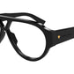 BV1318S 005 Solid Black Transparent