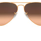Aviator Gradient RB3025 9001A5 Light Brown