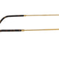 Hexagonal Flat Lenses RB3548N gold copper flash
