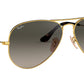 Aviator Havana Collection RB3025 181/71 Gold Grey