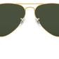 Aviator Classic RB3025 W3234 Gold Green