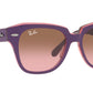 RJ9186S 711814 violet on transparent pink