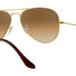 Aviator Gradient RB3025 001/51 Gold Brown
