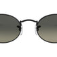Oval Flat Lenses RB3547N 002/71 Black
