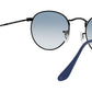 Round Metal RB3447 black blue gradient