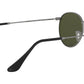Round Metal RB3447 matte gunmetal