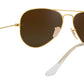 Aviator Flash Lenses RB3025 112/19 Matte Gold Green
