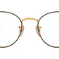 Round Metal Optics II RB3582V gold on top black
