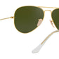 Aviator Flash Lenses RB3025 112/4T Gold Cyclamen Flash