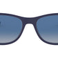 New Wayfarer RJ9052S 70234L matte blue on transparent