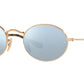 Oval Flat Lenses RB3547N 001/30 Gold Blue
