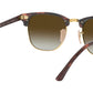 Clubmaster Flash Lenses RB3016 shiny red havana