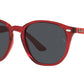 RJ9070S 707787 transparent red