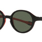 RJ9075S 710071 black on rubber red