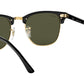 Clubmaster Classic RB3016 polished black