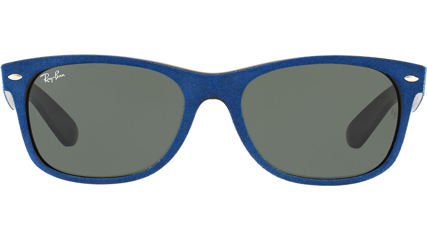 New Wayfarer RB2132 6239 black/top blue alcantara