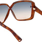 Yvonne FT1117 53P Blonde Havana Green