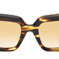 Esme FT1157 52E Striped Havana Brown