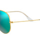Aviator Flash Lenses RB3025 112/19 Matte Gold Green