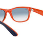 New Wayfarer Color Mix RB2132 blue and orange