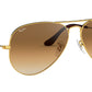 Aviator Gradient RB3025 001/51 Gold Brown